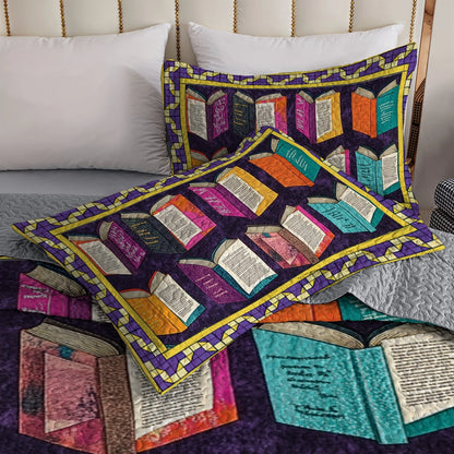 Shineful All Season Quilt 3-Piece Set - Book Lover's Haven