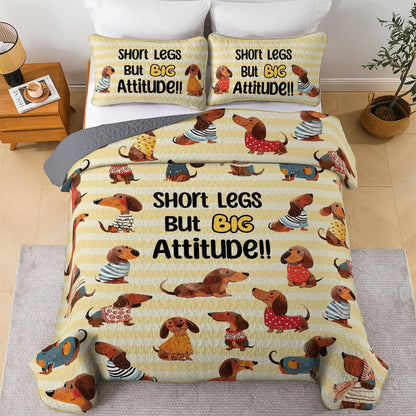 Shineful All Season Quilt 3-teiliges Set Big Attitude