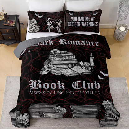 Shineful All Season Quilt 3-Piece Set Dark Romance Book Club