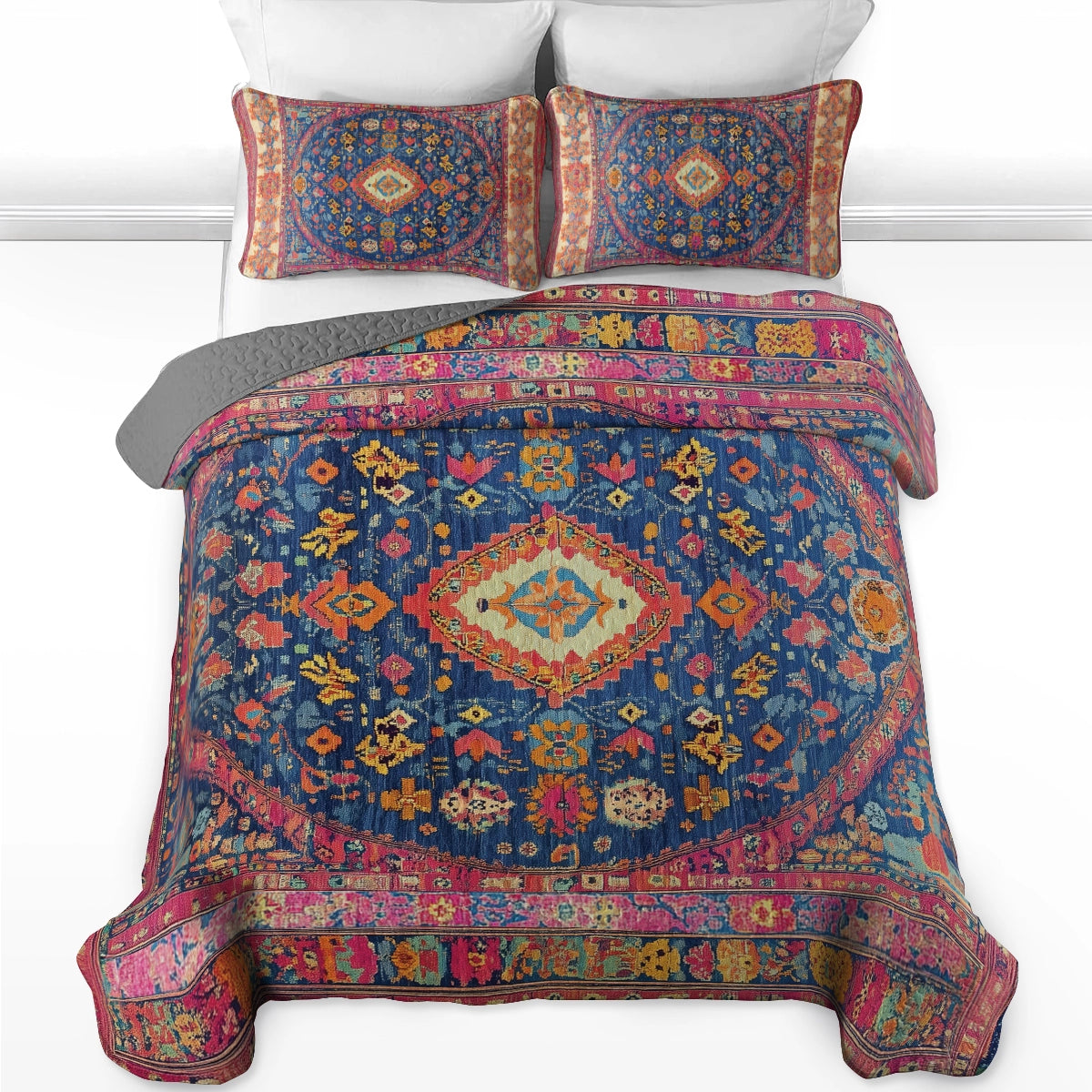 Shineful All Season Quilt 3-Piece Set - Bohemian Rhapsody