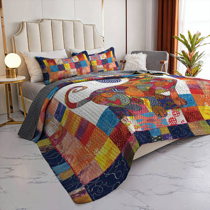 Shineful All Season Quilt 3-Piece Set Dachshund Quilt