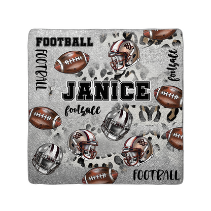 Shineful Personalized All Season Quilt 3-Piece Set All-Star Football Love