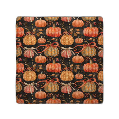 Shineful All Season Quilt 3-Piece Set Rustic Pumpkin Patch