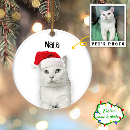 Pet Cute Hat Shineful® Decoration Ornament Personalized Upload Photo Qd5