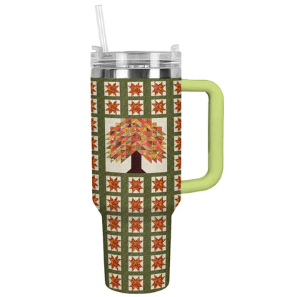 Shineful Tumbler Autumn Patchwork