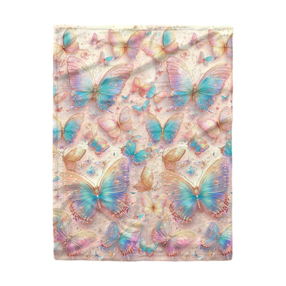 Shineful Fleece Blanket Butterfly Fluttering Fantasy