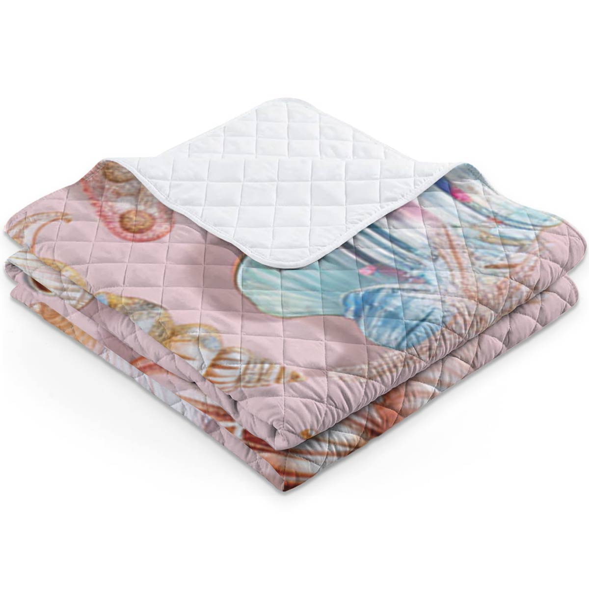 Shineful All Season Quilt 3-teiliges Set Seashell Serenade