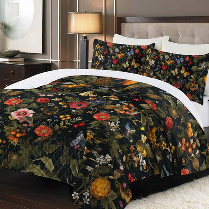 Shineful Quilt 3-Piece Set Garden Gala