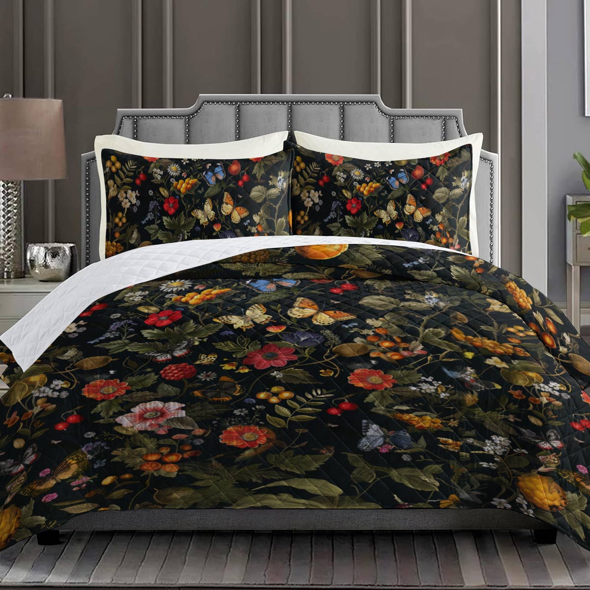 Shineful Quilt 3-Piece Set Garden Gala