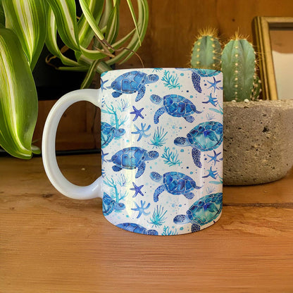 Shineful Ceramic Mug Turtle Bliss