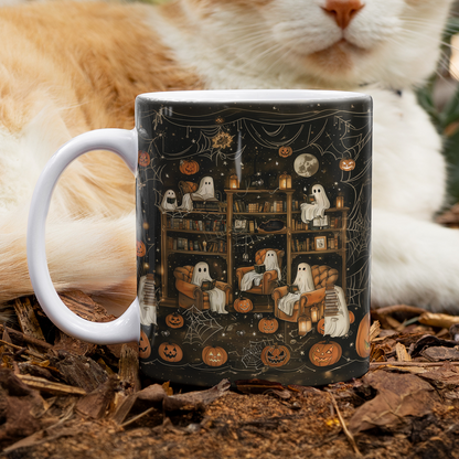 Shineful Ceramic Mug Halloween Book Club