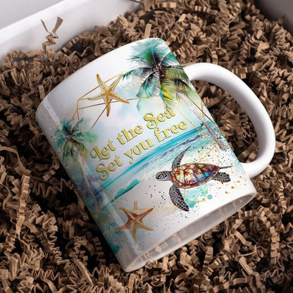 Shineful Ceramic Mug Turtle Free