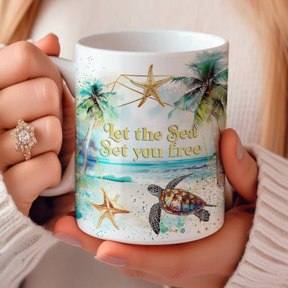 Shineful Ceramic Mug Turtle Free