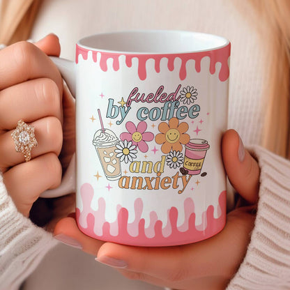 Shineful Ceramic Mug Coffee Anxiety