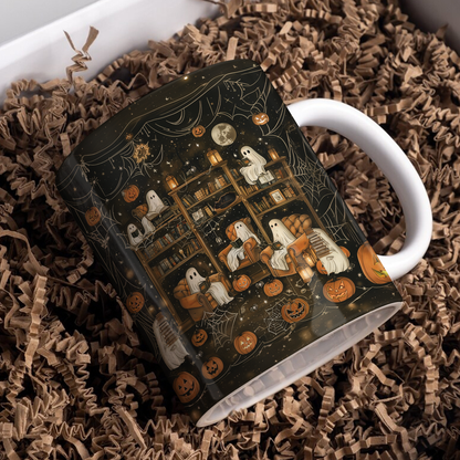 Shineful Ceramic Mug Halloween Book Club