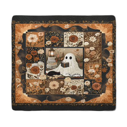 Shineful All Season Quilt 3-Piece Set Mystical Book Garden