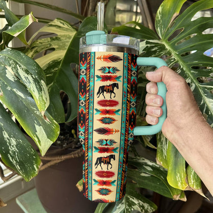 Shineful Tumbler Proud Native American