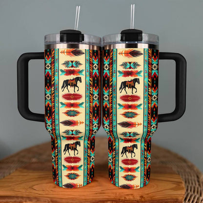 Shineful Tumbler Proud Native American