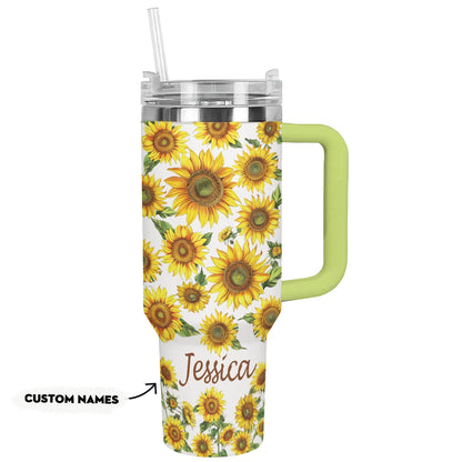 Shineful Tumbler Sparkling Sunflower