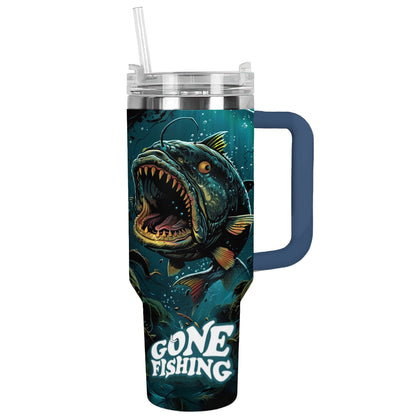 Shineful Tumbler Gone Fishing Monster