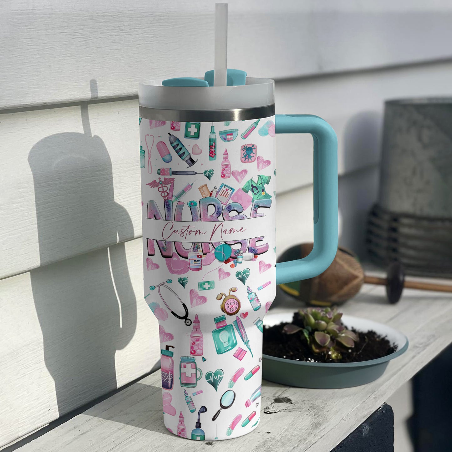 Shineful Tumbler Personalized Nurse