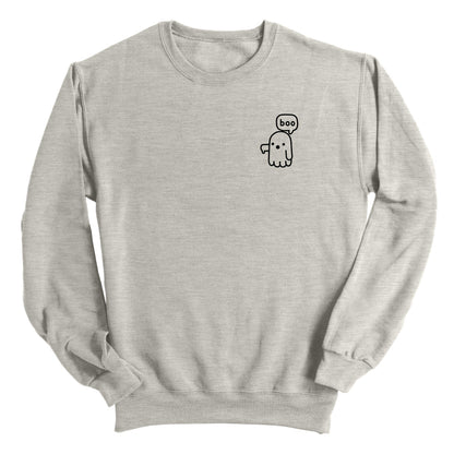 Shineful Sweatshirts Boo Ghost (Left Chest)