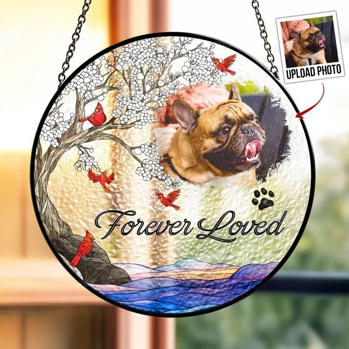 Shineful Suncatcher Ornament Pet Loss Personalized Photo Suncatcher