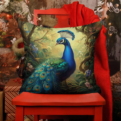 Shineful 2D Print Cushion Cover, Pillowcase, Pillows Covers - A Glimpse of Serenity in the Enchanted Forest