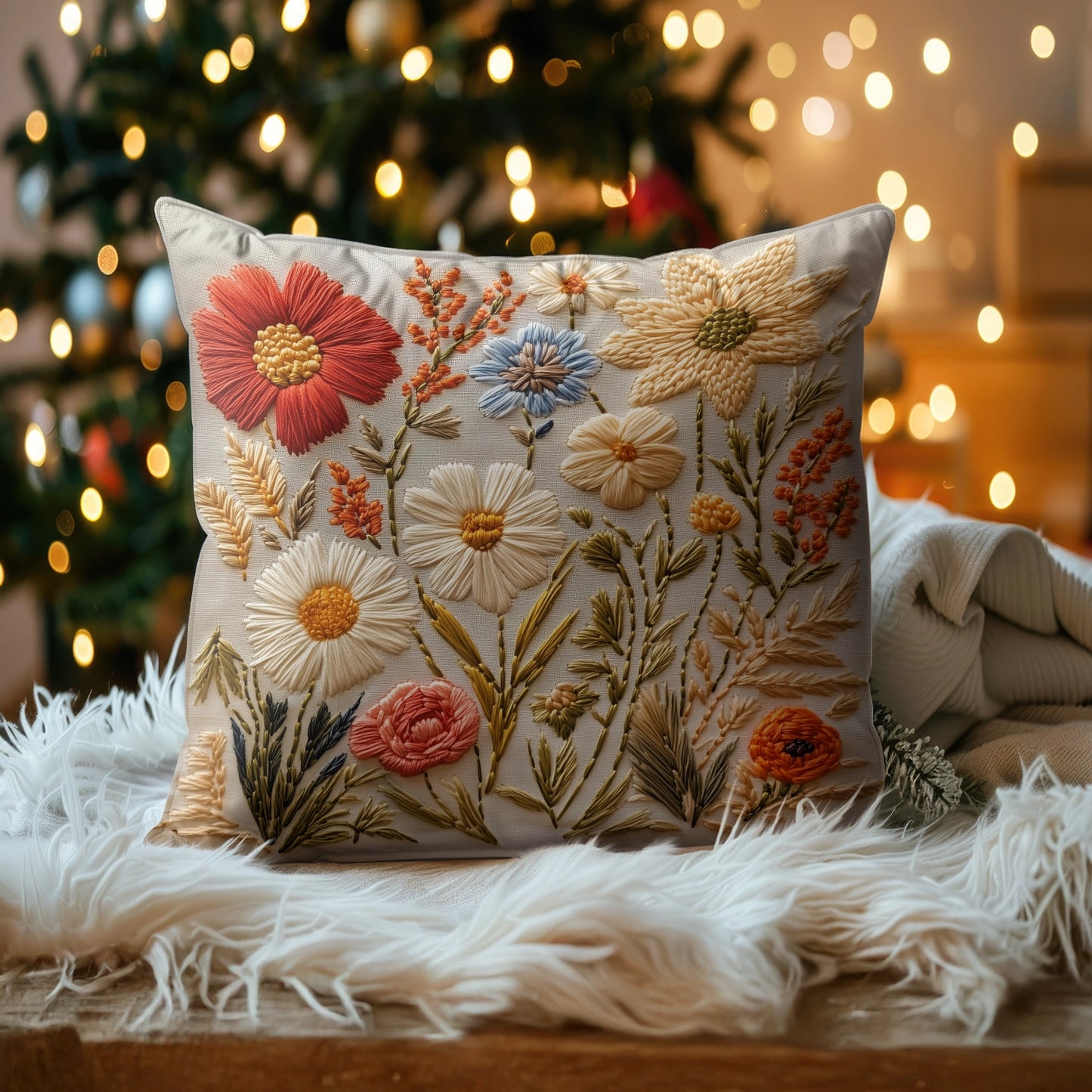 Shineful 2D Print Cushion Cover, Pillowcase, Pillows Covers - Various flowers and plants