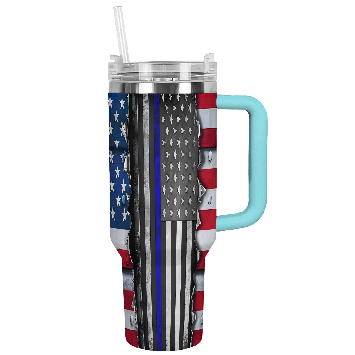 Shineful Tumbler Police American Pride Shield