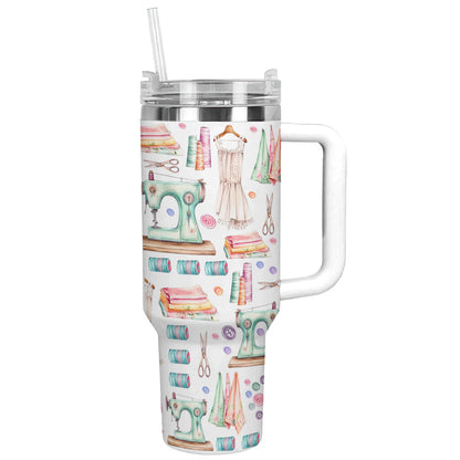 Shineful Tumbler Vintage Sewing Life