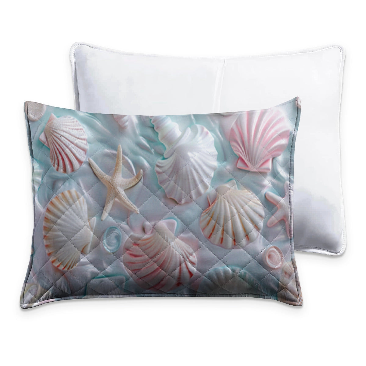 Shineful Quilt 3-Piece Set Shell Ocean Embrace