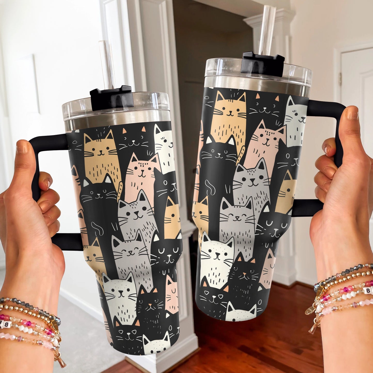 Shineful Tumbler Cat Feline Friends