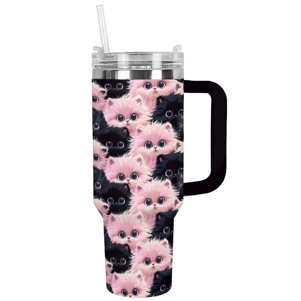 Shineful Glossy Tumbler Cat Fluffy Adorable Kitten