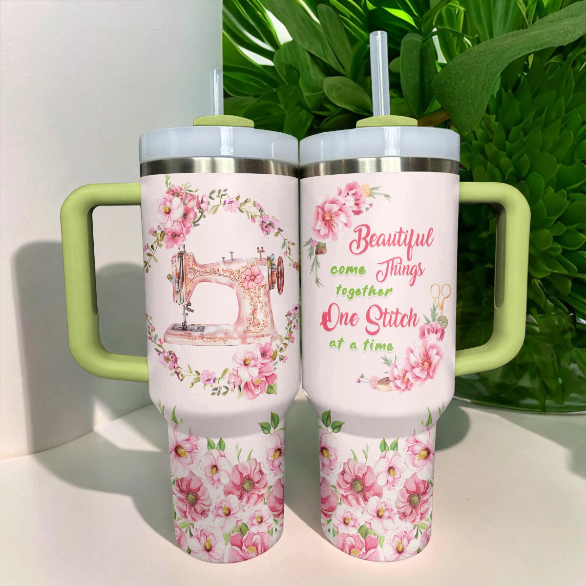 Shineful Tumbler Sewing Blossom