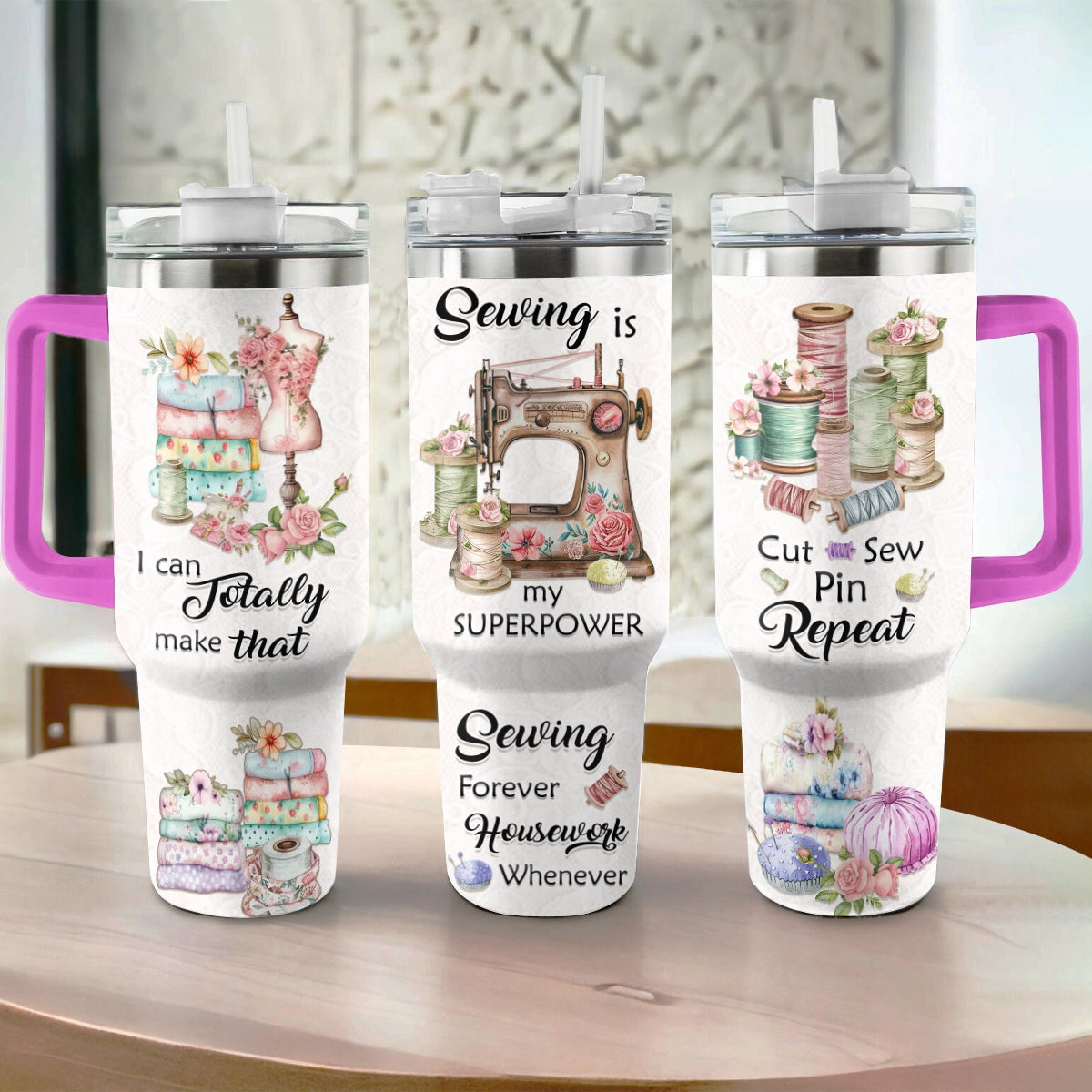 Shineful Tumbler Sewing Superpower