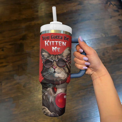 Shineful Tumbler Cool Cat Vibes