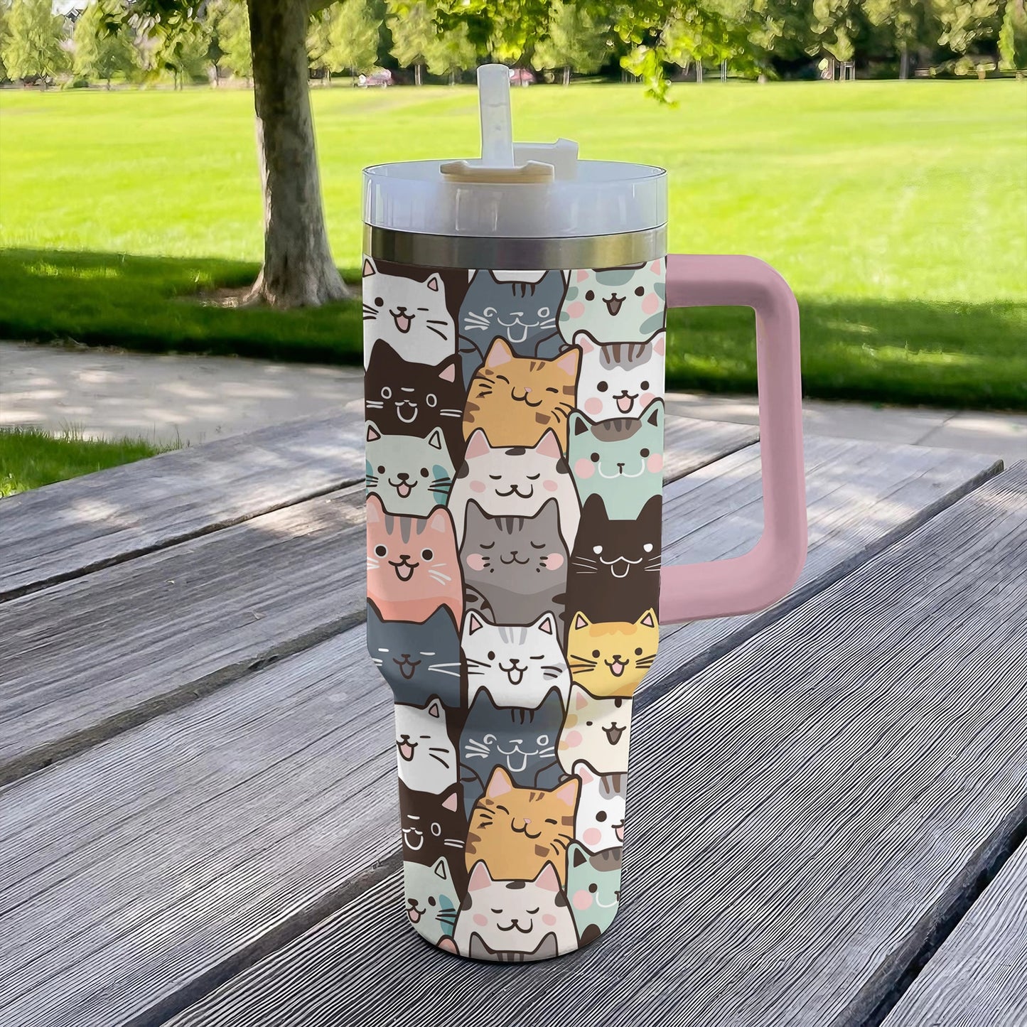 Shineful Tumbler Cat Adorable Kittens