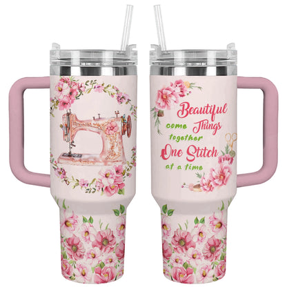 Shineful Tumbler Sewing Blossom