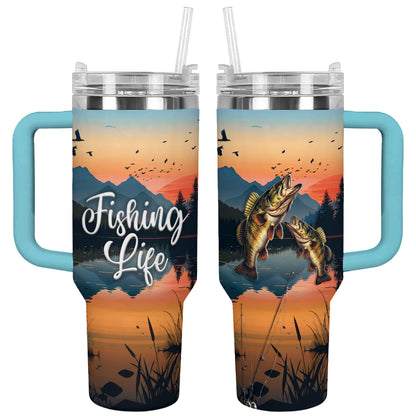 Shineful Tumbler Beautiful Fishing Life