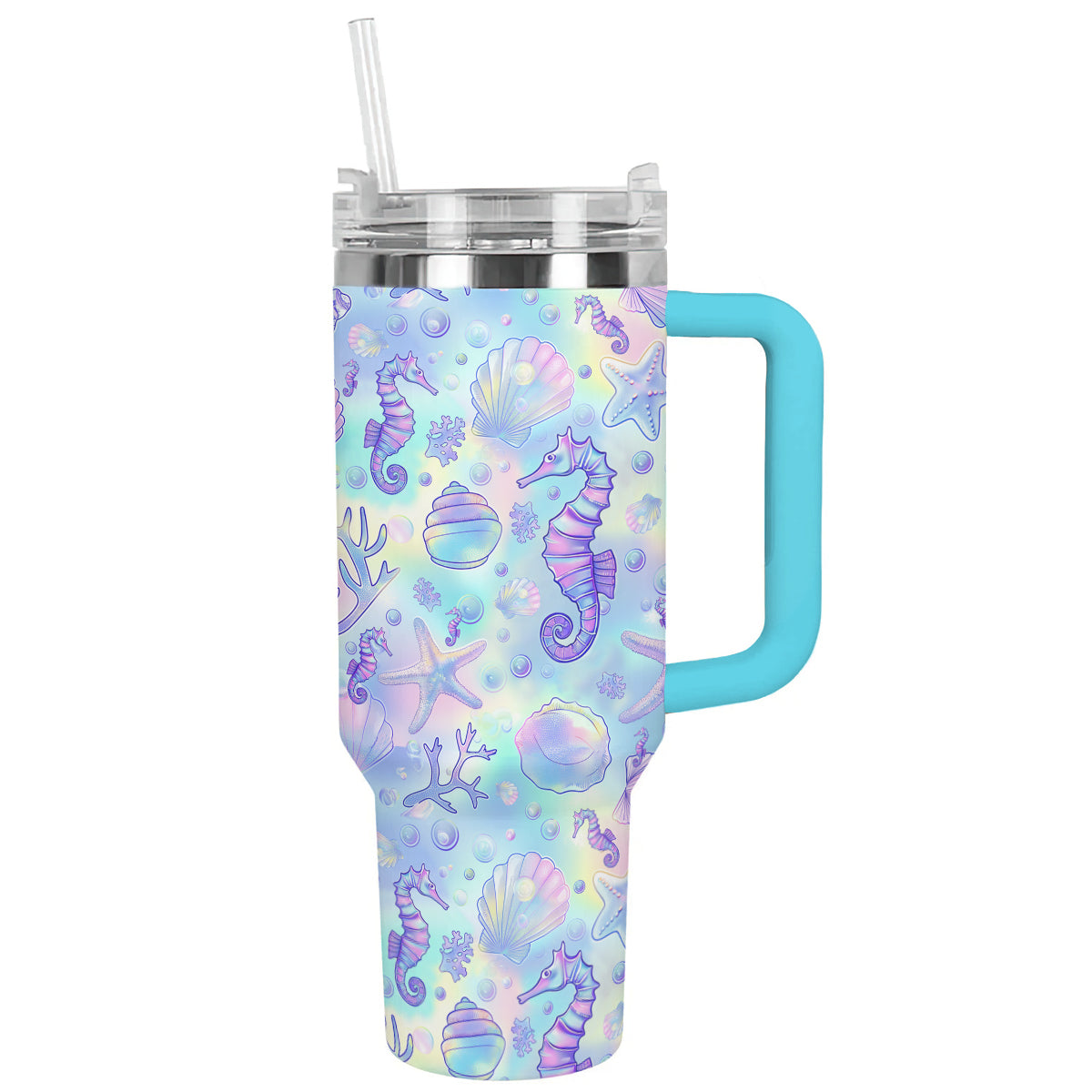 Shineful Tumbler Colorful Vibrant Beach