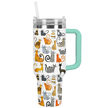 Chat Shineful Tumbler Purrfectly Playful