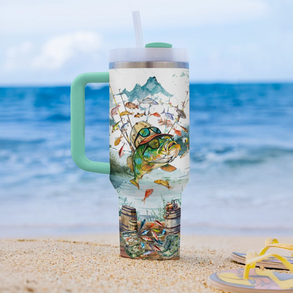 Shineful Tumbler Fishing Angler's Paradise