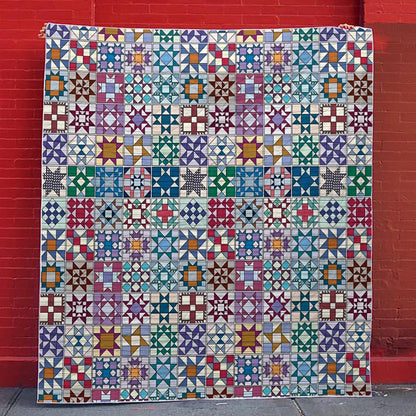 Quilting Blocks Pattern V2 - All Season Faux Quilt Vq03