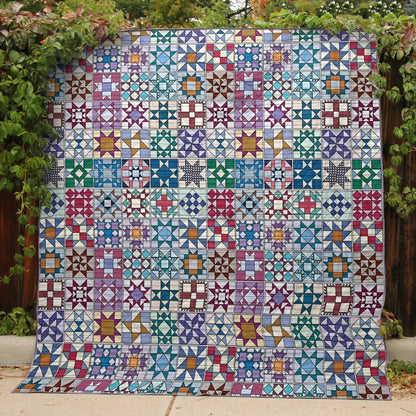 Quilting Blocks Pattern V2 - All Season Faux Quilt Vq03