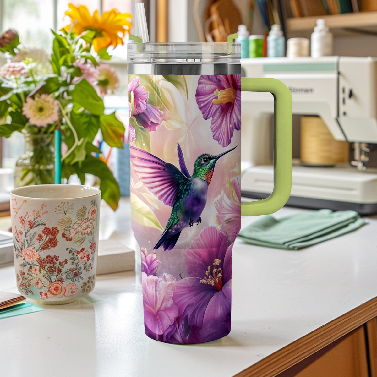 Shineful Tumbler The Hummingbird's Symphony