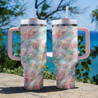 Shineful Tumbler Coastal Shell