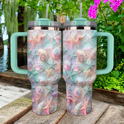 Shineful Tumbler Coastal Shell