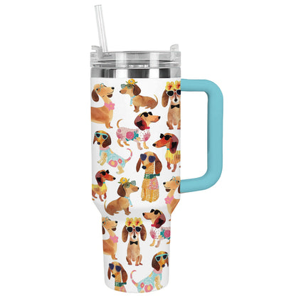 Shineful Tumbler Dachshund Pawsitively