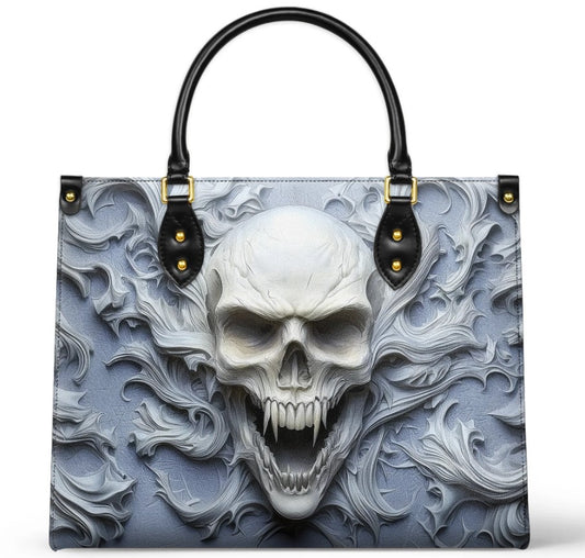 Sac en cuir brillant Skull Wraith Frost